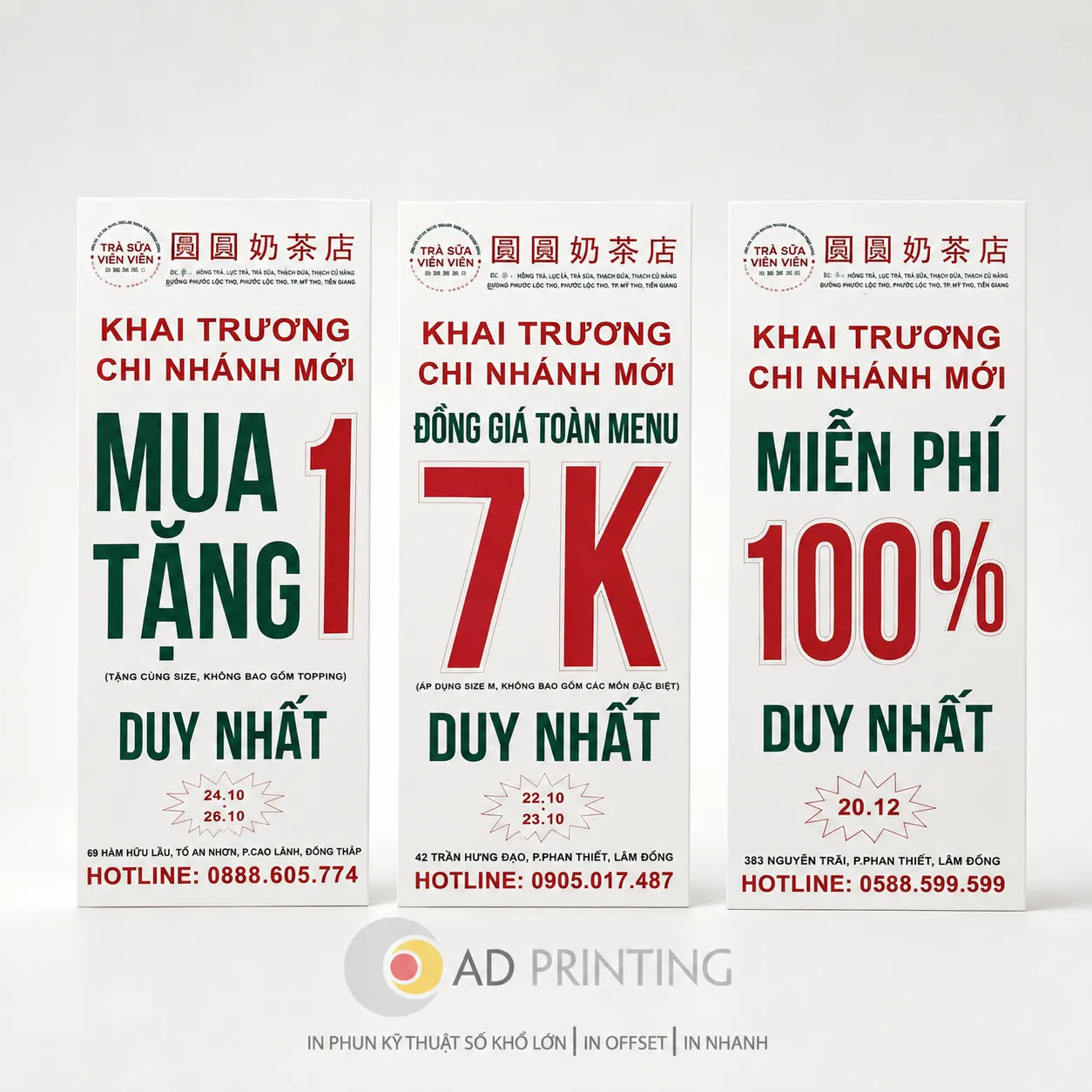 In tấm menu Fomex - Ảnh 2