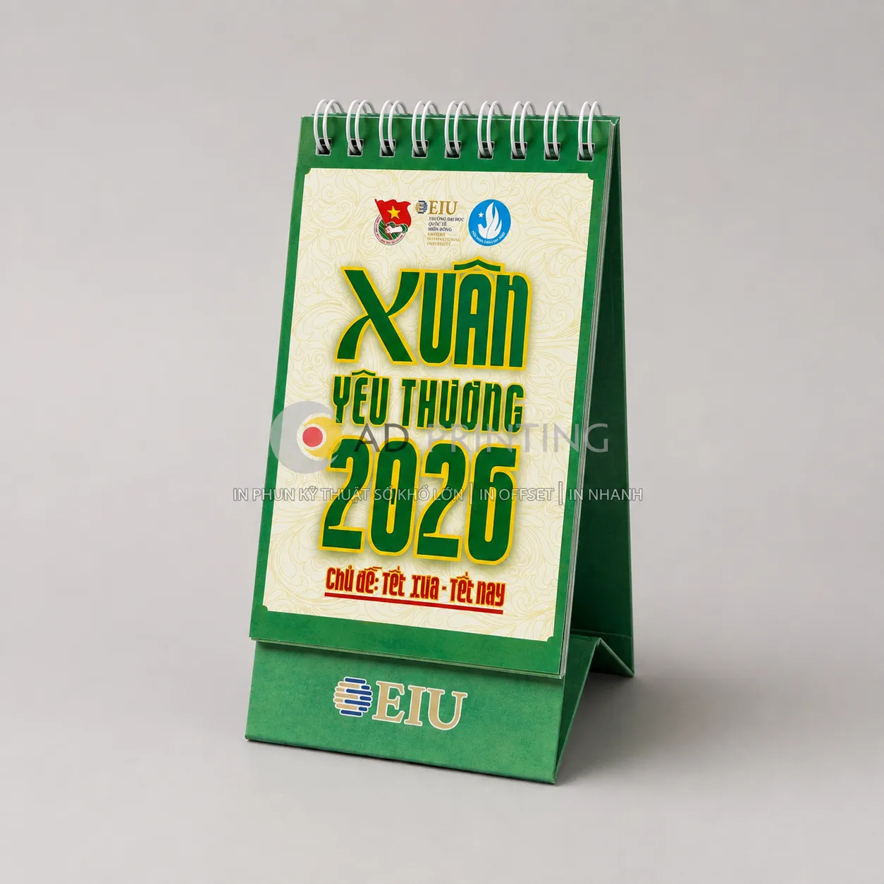 In lịch để bàn đóng lò xo - Ảnh 3
