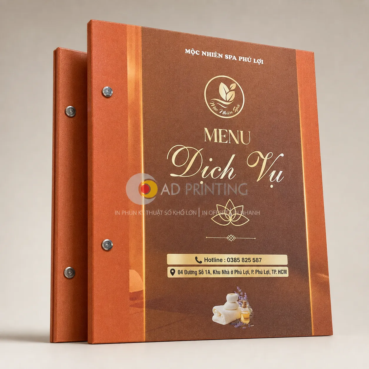 In Menu bìa cứng - Ảnh 4