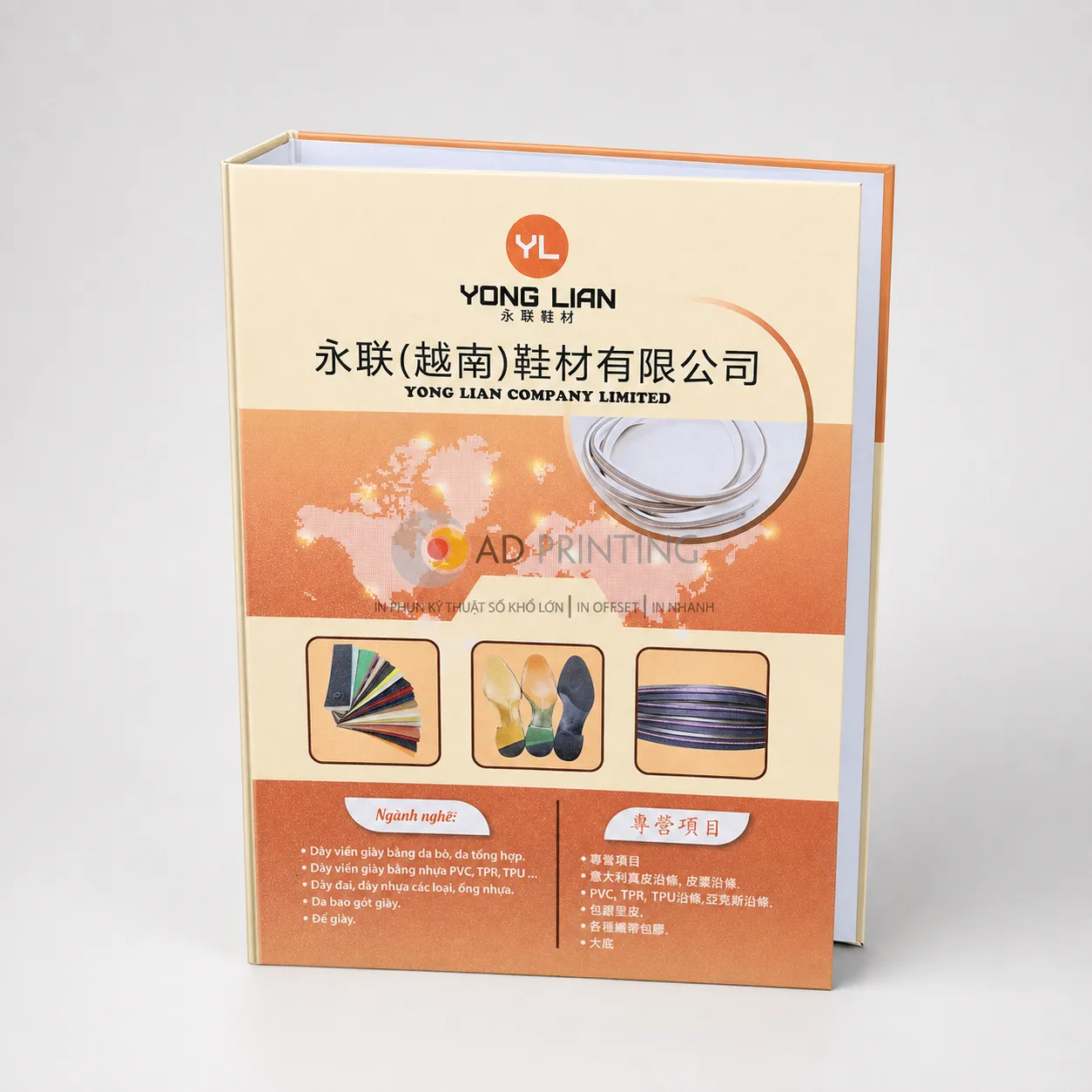 In bìa cứng kẹp hồ sơ