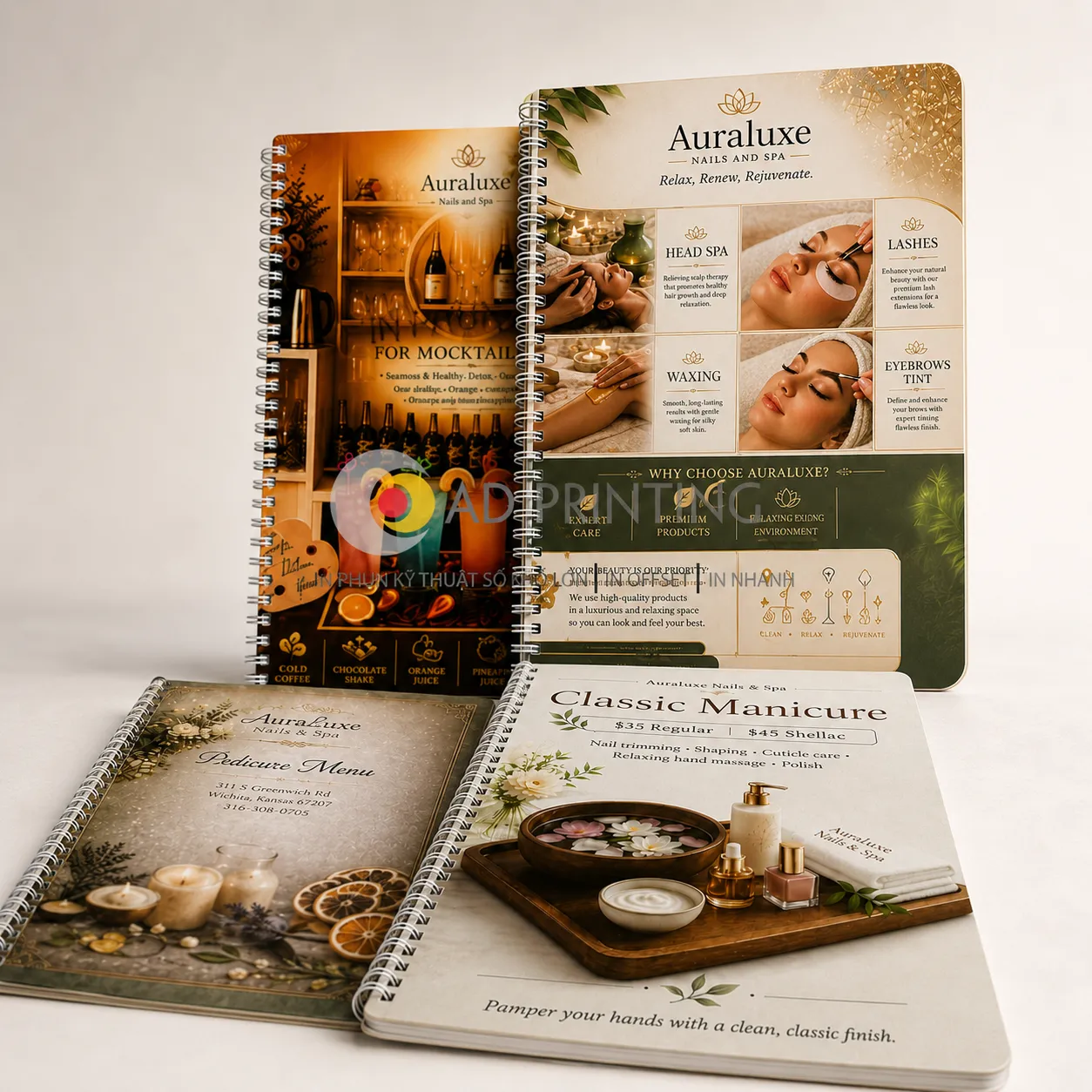 In Menu chống nước - Ảnh 3