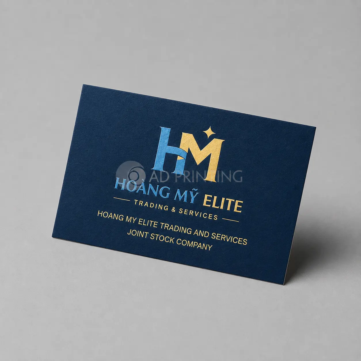In name card ép kim
