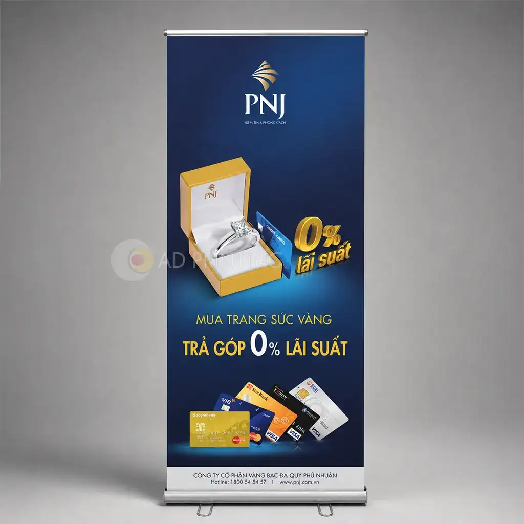 Standee cuộn cao cấp