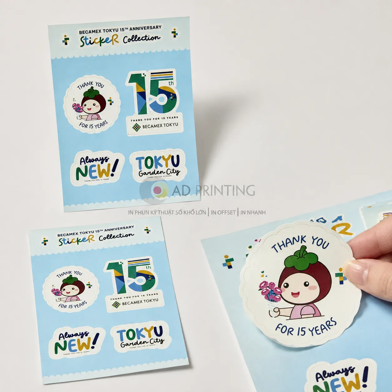 In tem sticker quà tặng - Ảnh 3