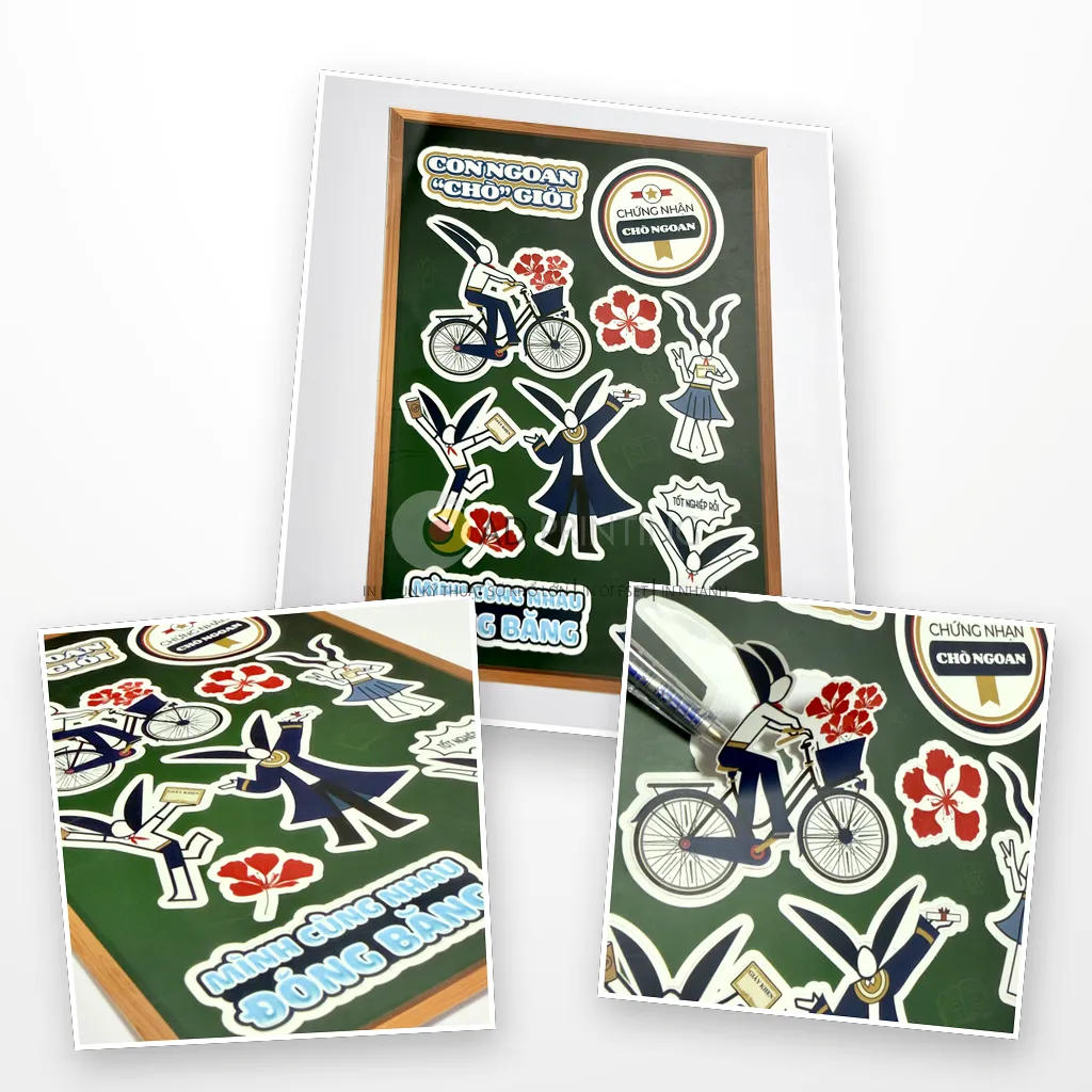 In tem sticker quà tặng - Ảnh 2