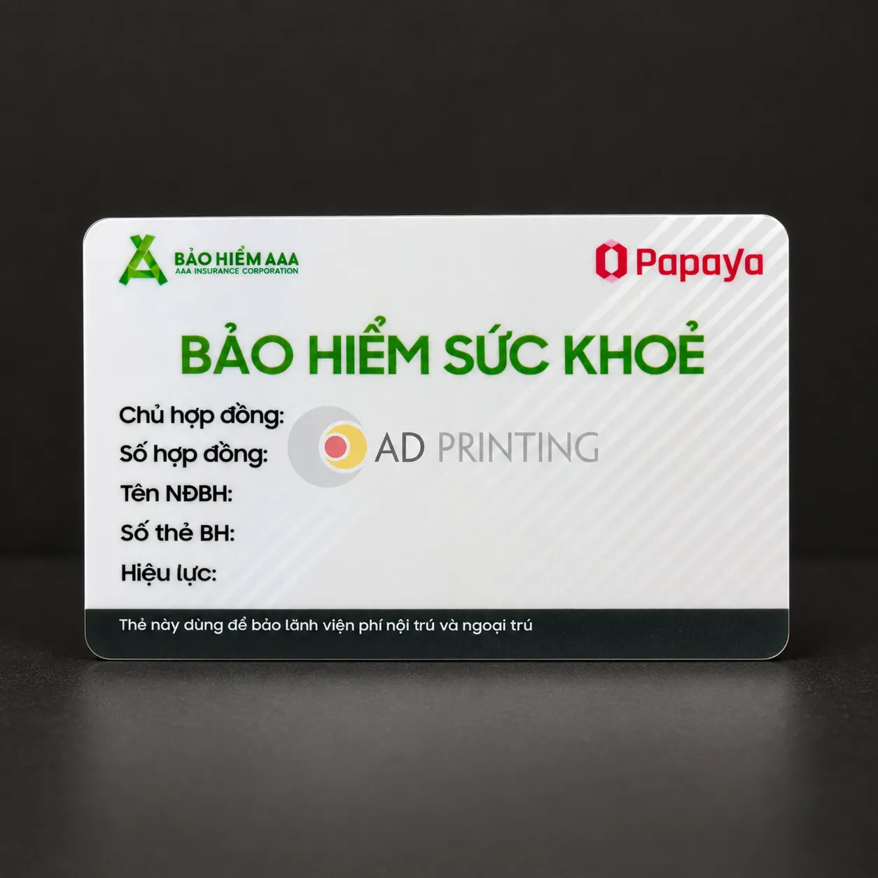 In thẻ nhựa PVC bóng - Ảnh 3