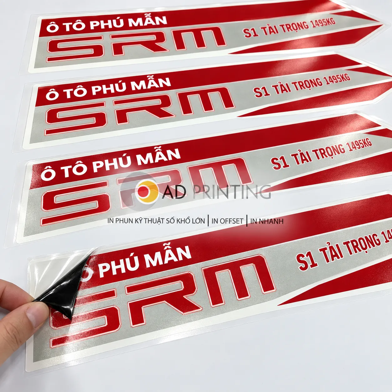 In UV Decal dán xe - Ảnh 3