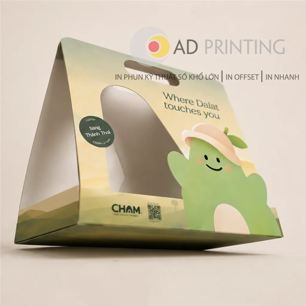 In hộp giấy có tay cầm - Ảnh 3